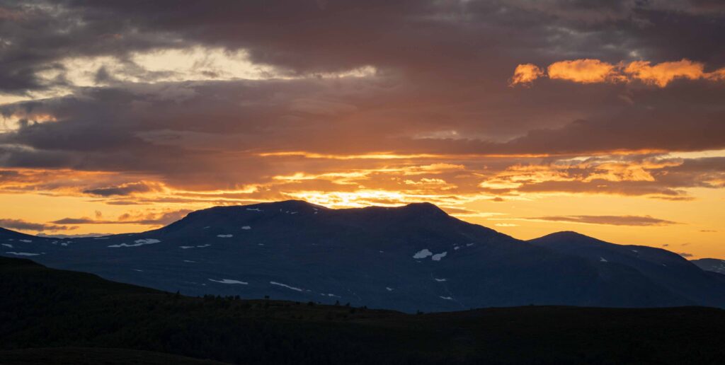 De laatste zonnestralen meepakken in Lapland