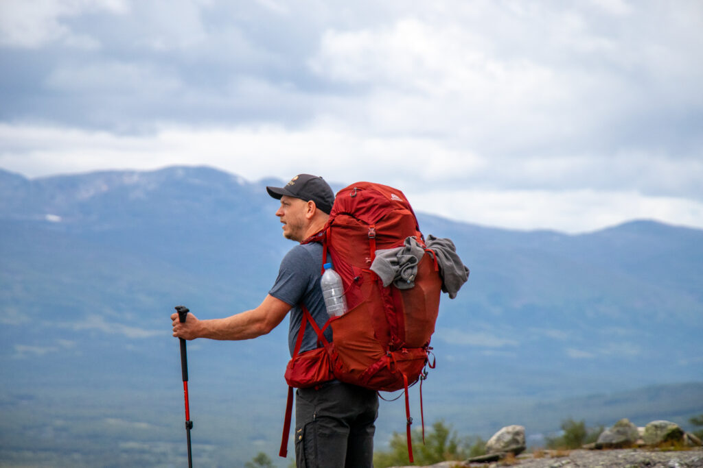 Uitzicht start Kungsleden